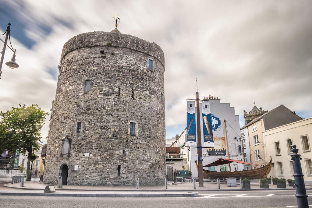 Reginald’s Tower, a medieval stone fortification, in the centre of Waterford city.