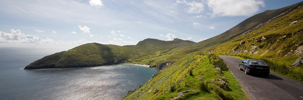 Car-on-road-Achill-Island-Mayo