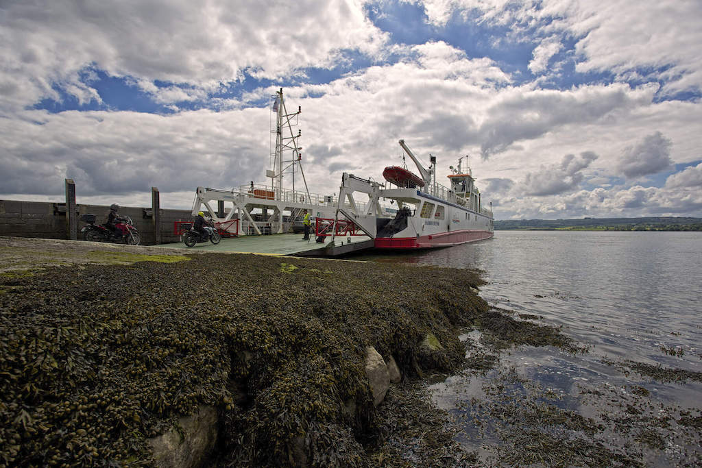Bikers boarding KillimerTarbert Car Ferry Co Clarewebsize2500x1200px