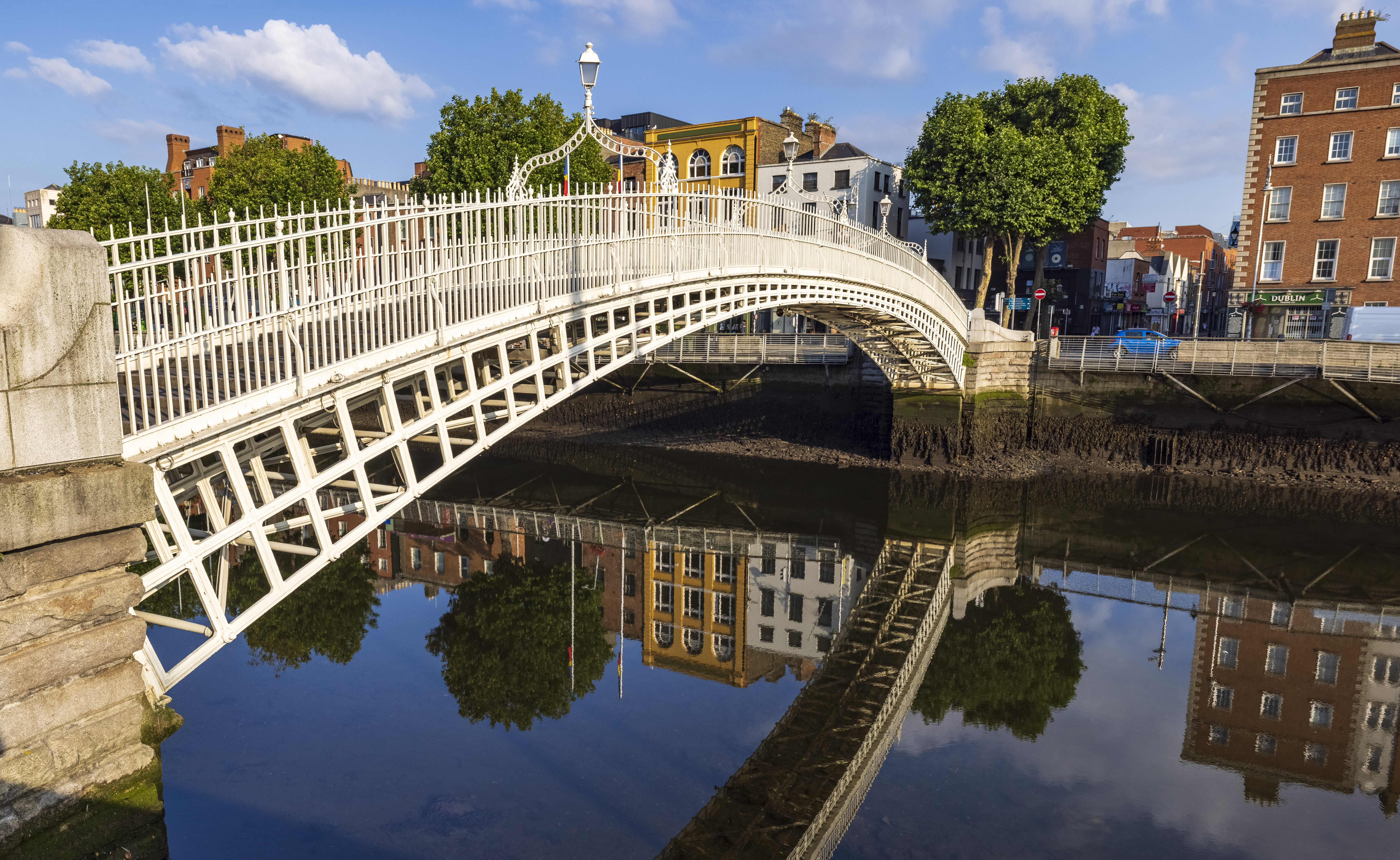 HaPenny Bridge River Liffey Dublin CityTI7P8E Test