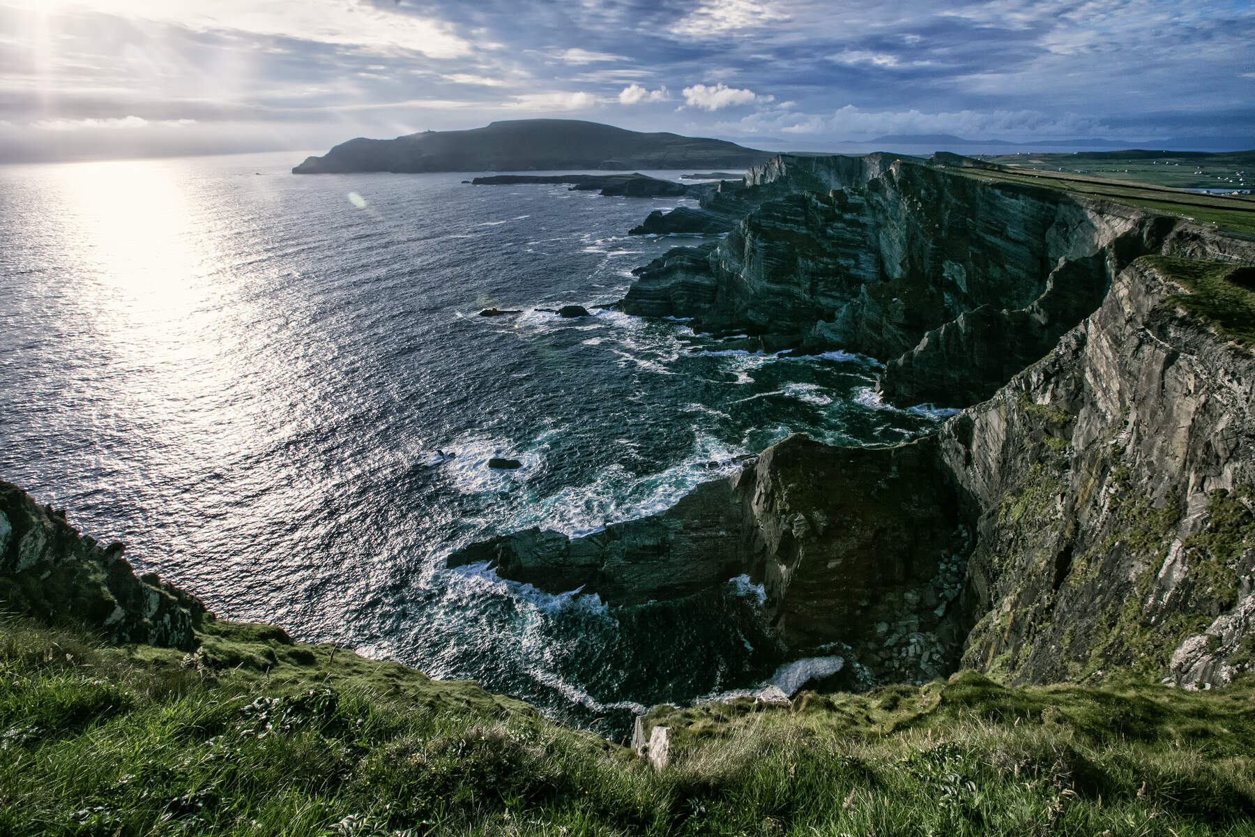 The Kerry Cliffs Skellig Ring Portmagee Iveragh Peninsula Co Kerrywebsize