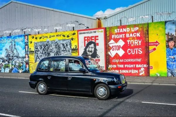 Black taxi tour, Belfast