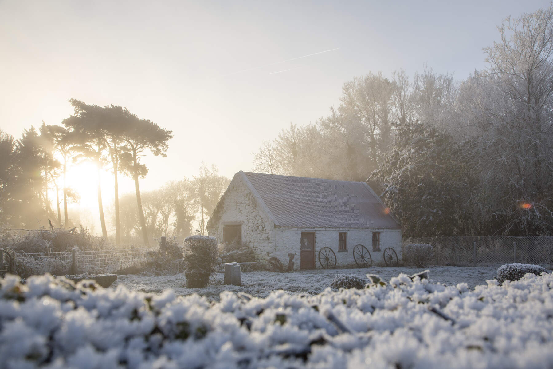 Winter Ballinderry Village Lough Derg Co TipperaryWeb Size