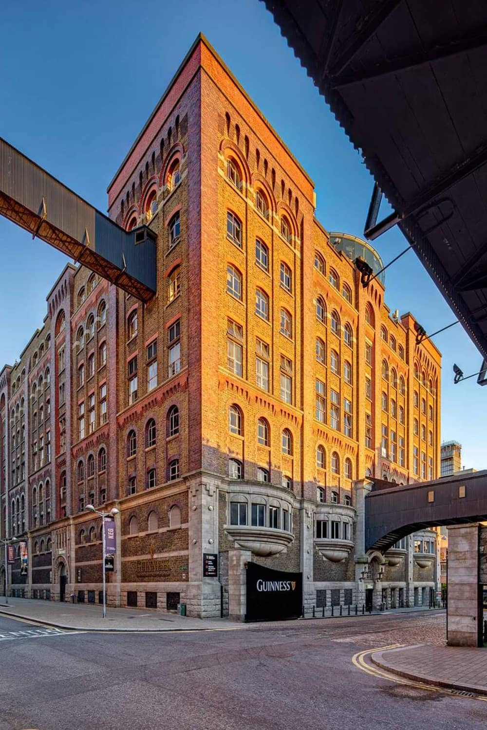 Exterior of Guinness Storehouse