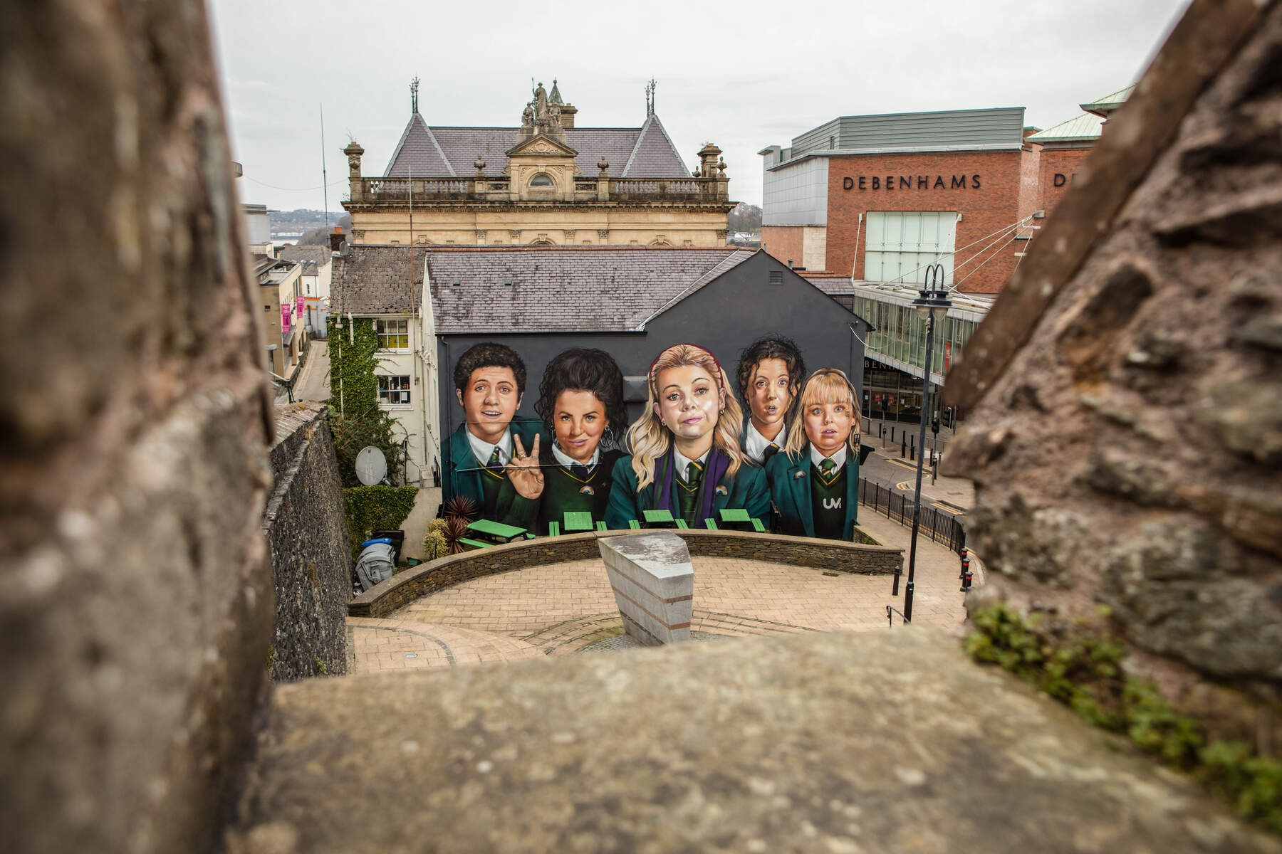 Derry Girls Public Art DerryLondonderrywebsize