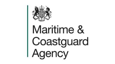 Maritime and Coastguard Agency logo with royal crest, supporting maritime safety in Northern Ireland.