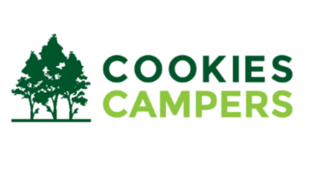 Logo of Cookies Campers, an Irish campervan rental service for countryside and coastal adventures.