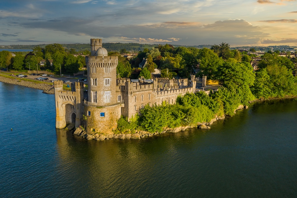 Blackrock Castle on the River Lee in Cork, Ireland.