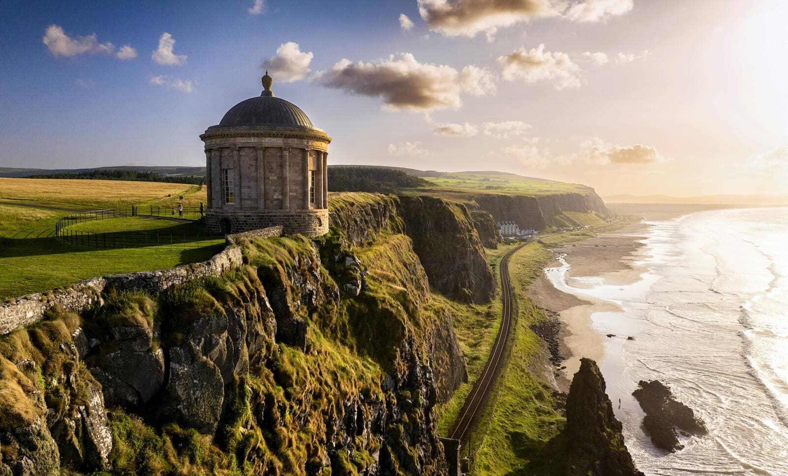 Mussenden Temple Downhill Beach 2Co Londonderrycollage