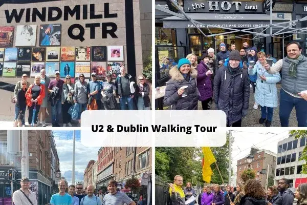 10% off Dublin and U2 Walking Tour