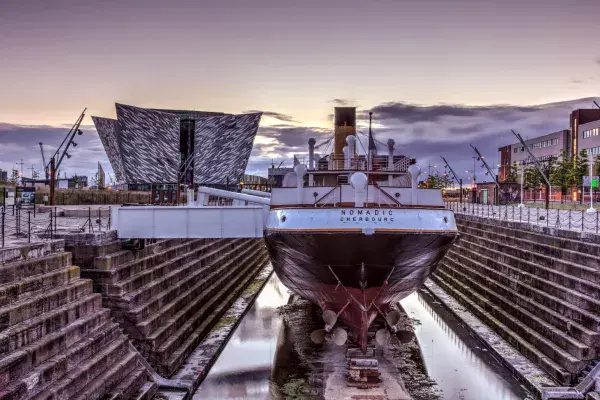 Titanic Belfast und SS Nomadic
