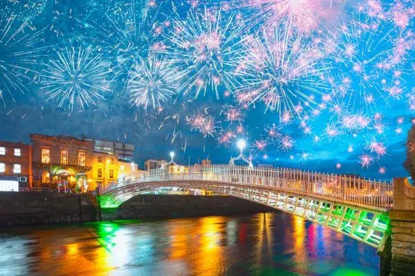 Silvester in Dublin: Feierlicher Jahreswechse
