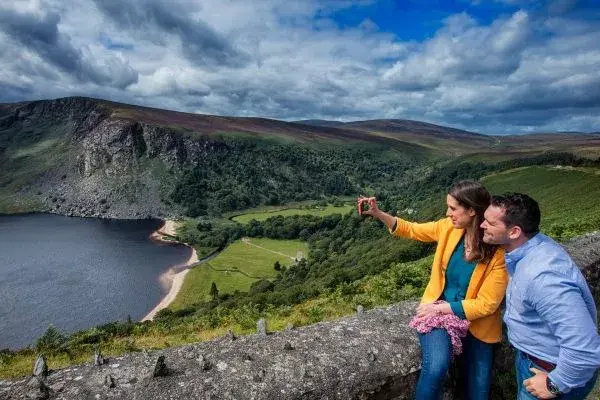 Fly-drive Van Dublin naar de ruige Ierse kust