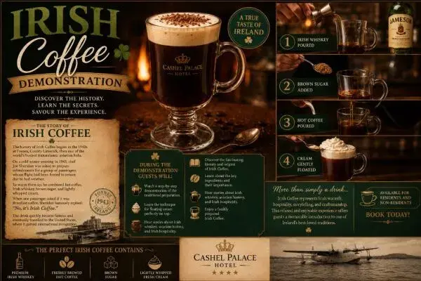 Irish Coffee Making Demonstration