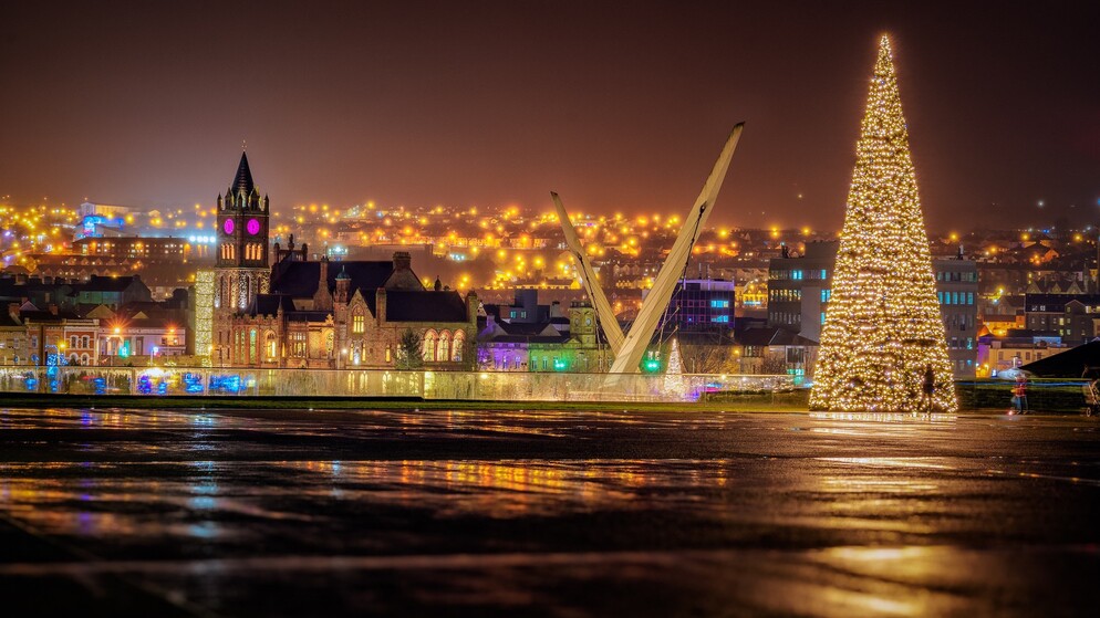 Christmas Lights, County Londonderry