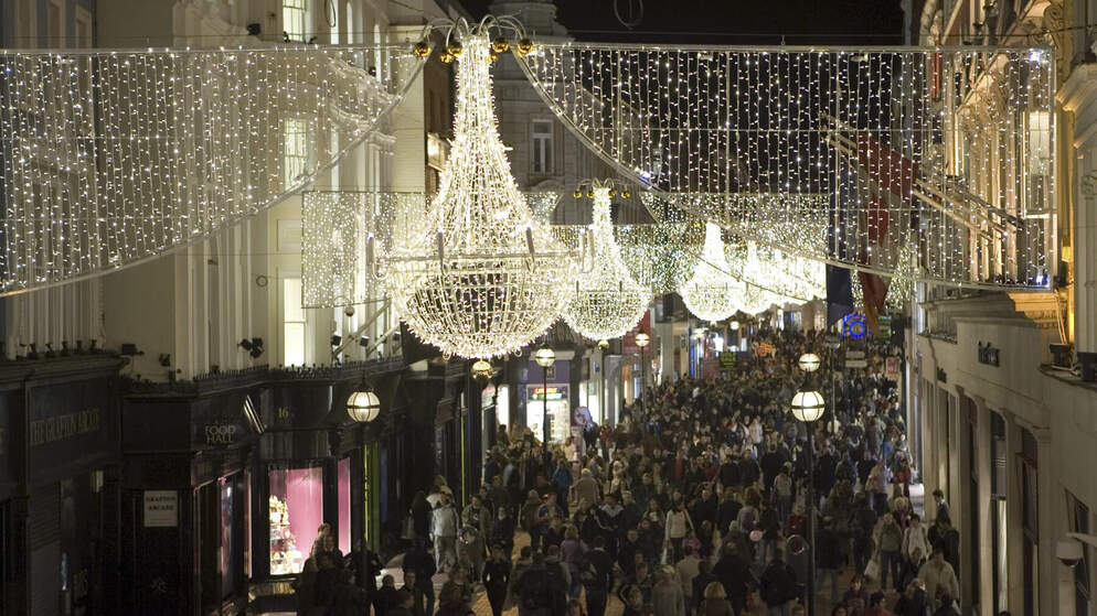 Grafton Street Christmas Lights