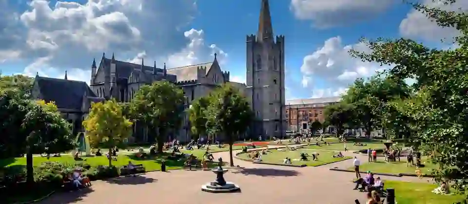 St. Patrick’s Cathedral in de Liberties in Dublin, een van de coolste buurten van de stad volgens Time Out 2025.