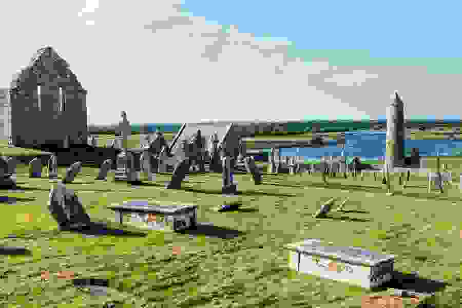 Clonmacnoise Graveyard