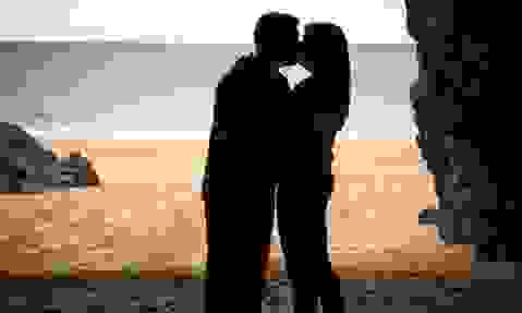 Couple on beach