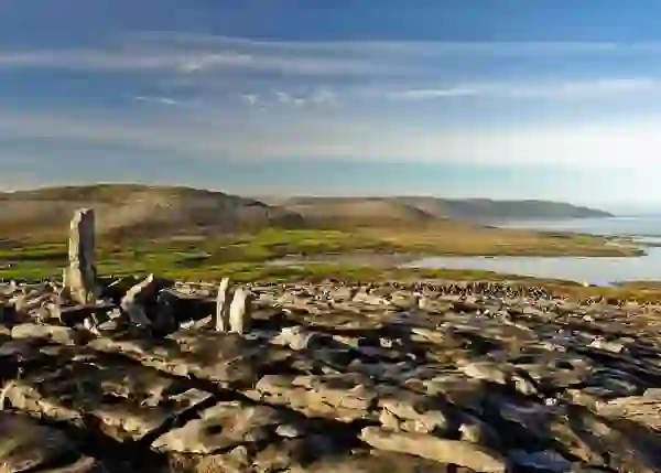 Abbey Hill in the Burren, County Clare