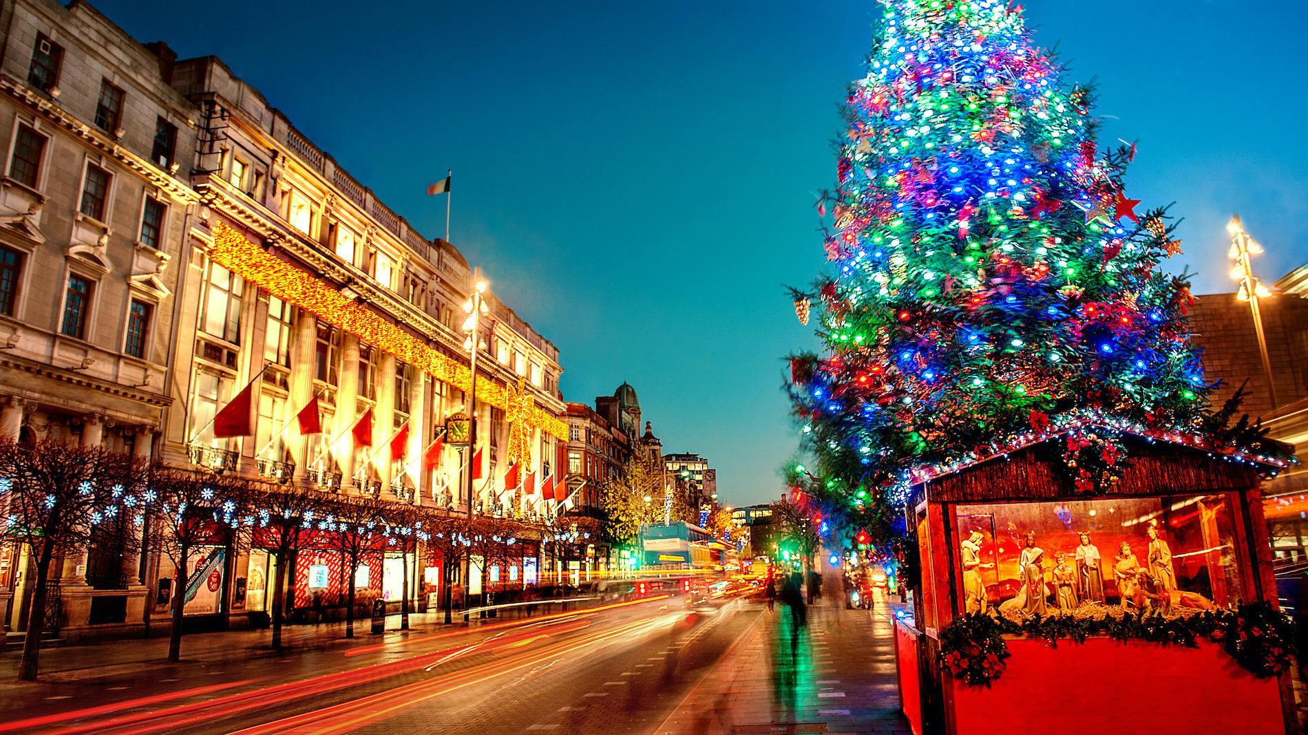 Dublin in Christmas