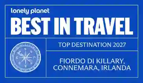 Il riconoscimento “Best in Travel” di Lonely Planet ha nominato il Connemara e il Killary Harbour, in Irlanda, tra le migliori destinazioni per il 2027.
