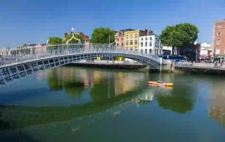 Ha'Penny Bridge, Dublin city