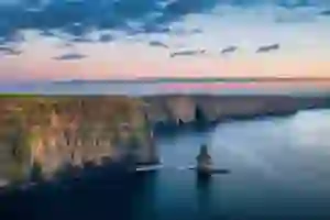 cliffs of moher at sunset