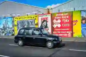 Black taxi tour, Belfast