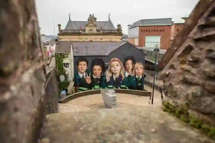 Derry Girls Public Art DerryLondonderrywebsize