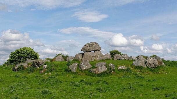 Megalithic tomb in Ballymacus