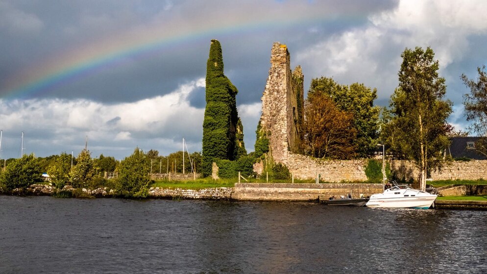 Rainbow over Dromineer Dromineer Harbour Co Tipperarywebsize2500x1200px