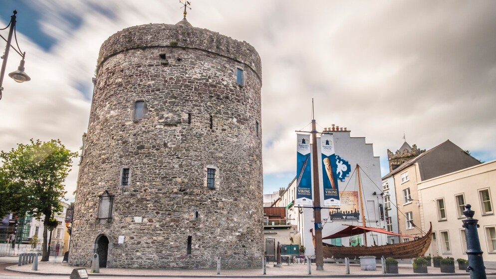Reginald’s Tower, a medieval stone fortress in Waterford city centre.