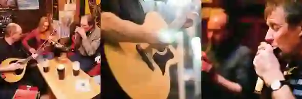 Trad music in Dublin city